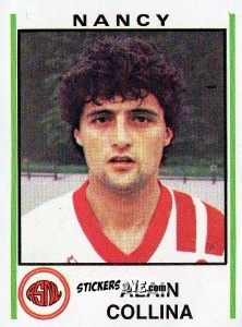 Cromo Alain Collina - Football France 1980-1981 n. 187 - Panini