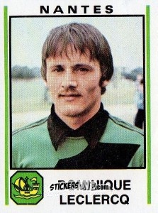 Figurina Dominique Leclercq - Football France 1980-1981 n. 201 - Panini