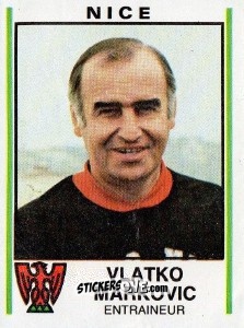 Cromo Vlatko Markovic - Football France 1980-1981 n. 206 - Panini