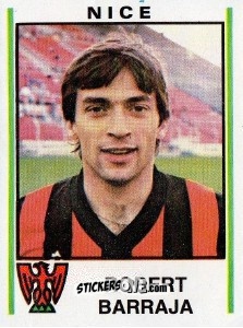Sticker Robert Barraja - Football France 1980-1981 n. 211 - Panini