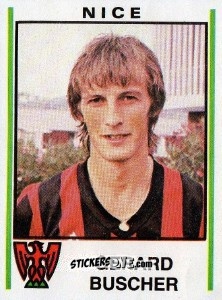 Figurina Gerard Buscher - Football France 1980-1981 n. 217 - Panini