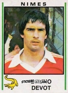 Figurina Bruno Devot - Football France 1980-1981 n. 226 - Panini
