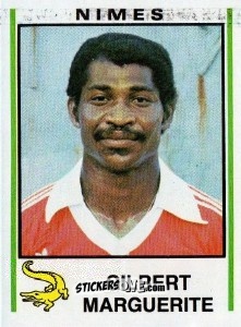 Figurina Gilbert Marguerite - Football France 1980-1981 n. 233 - Panini
