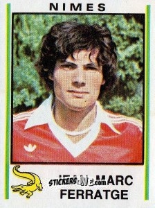 Figurina Jean-Marc Ferratge - Football France 1980-1981 n. 234 - Panini