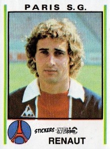 Sticker Eric Renaut - Football France 1980-1981 n. 244 - Panini
