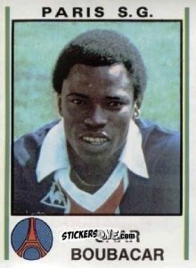 Cromo Saar Boubacar - Football France 1980-1981 n. 254 - Panini