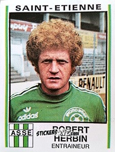 Cromo Robert Herbin - Football France 1980-1981 n. 257 - Panini