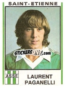 Cromo Laurent Paganelli - Football France 1980-1981 n. 266 - Panini