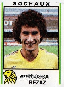 Figurina Moussa Bezaz - Football France 1980-1981 n. 276 - Panini