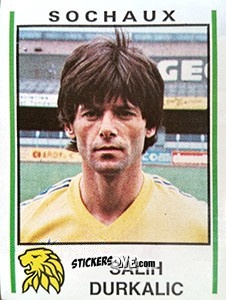 Figurina Salih Durkalic - Football France 1980-1981 n. 288 - Panini