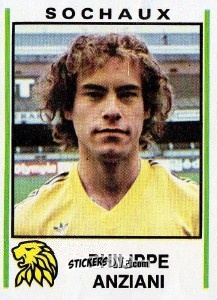 Figurina Philippe Anziani - Football France 1980-1981 n. 289 - Panini