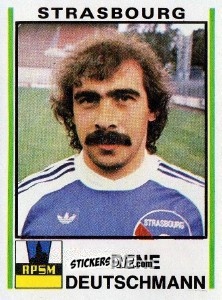Figurina Rene Deutschmann - Football France 1980-1981 n. 297 - Panini