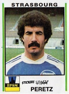 Figurina Viky Peretz - Football France 1980-1981 n. 301 - Panini