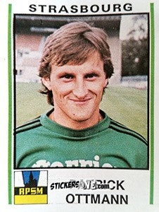 Cromo Patrick Ottmann - Football France 1980-1981 n. 303 - Panini