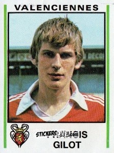 Cromo Francis Gilot - Football France 1980-1981 n. 328 - Panini