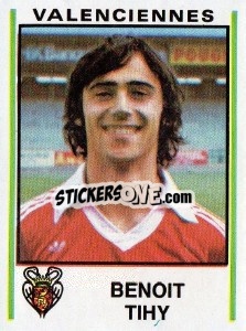 Figurina Benoit Tilly - Football France 1980-1981 n. 330 - Panini