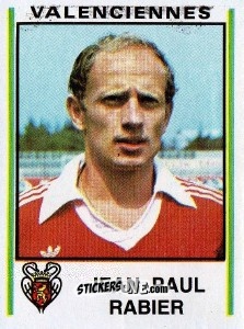 Cromo Jean-Paul Rabier - Football France 1980-1981 n. 331 - Panini