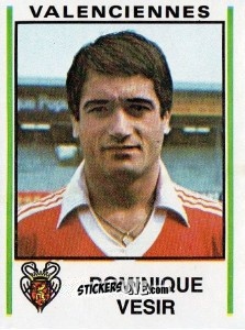 Cromo Dominique Vezir - Football France 1980-1981 n. 333 - Panini