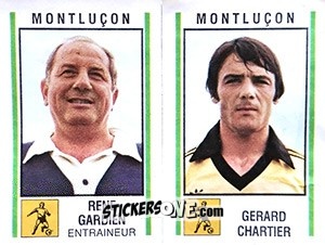 Figurina Rene Gardien / Gerard Chartier - Football France 1980-1981 n. 420 - Panini
