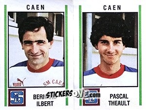 Cromo Bernard Ilbert / Pascal Theault - Football France 1980-1981 n. 479 - Panini