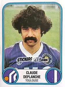 Cromo Claude Deplanche - Football France 1982-1983 n. 329 - Panini