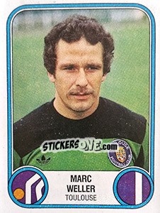 Figurina Marc Weller - Football France 1982-1983 n. 339 - Panini