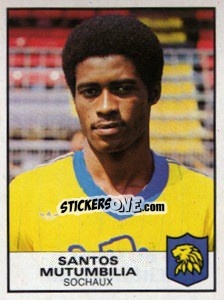 Figurina Santos Mutumbilia - Football France 1983-1984 n. 300 - Panini
