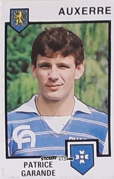 Cromo Patrice Garande - Football France 1984-1985 n. 13 - Panini