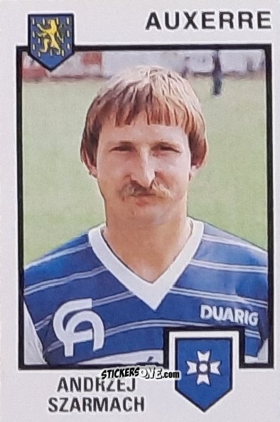 Figurina Andrzej Szarmach - Football France 1984-1985 n. 14 - Panini