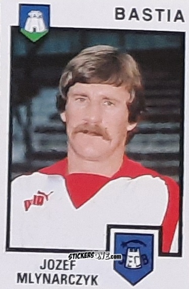 Figurina Jozef Mlynarczyk - Football France 1984-1985 n. 18 - Panini