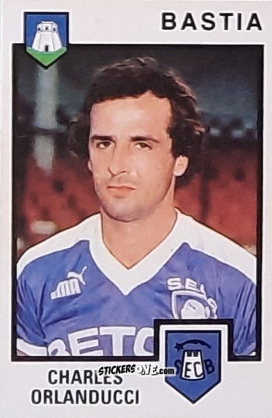 Figurina Charles Orlanducci - Football France 1984-1985 n. 21 - Panini
