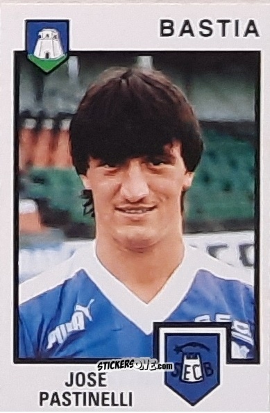 Figurina Jose Pastinelli - Football France 1984-1985 n. 24 - Panini