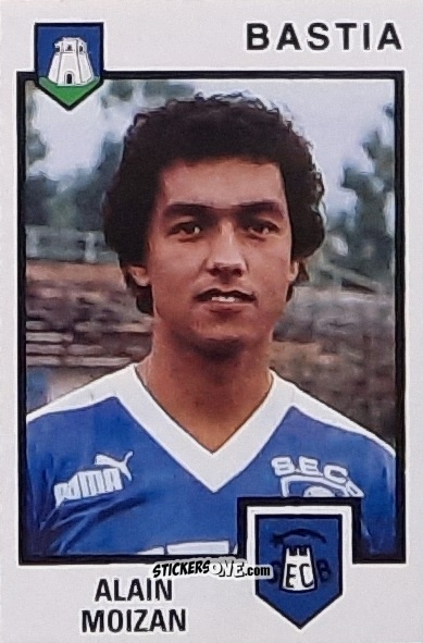 Figurina Alain Moizan - Football France 1984-1985 n. 25 - Panini