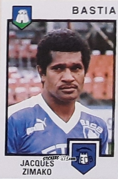 Sticker Jacques Zimako - Football France 1984-1985 n. 29 - Panini