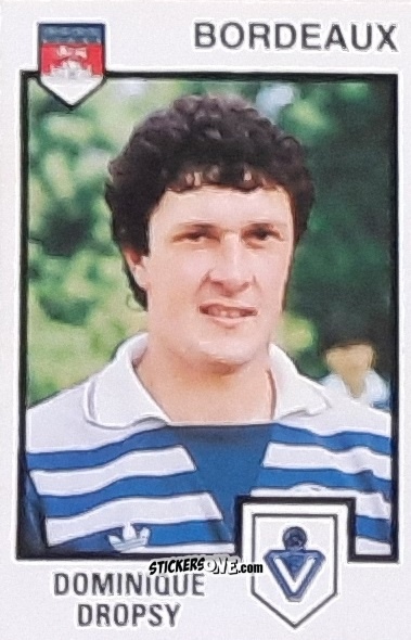 Cromo Dominique Dropsy - Football France 1984-1985 n. 33 - Panini