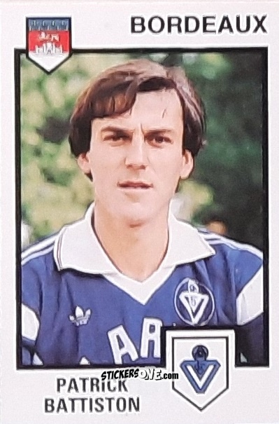 Figurina Patrick Battiston - Football France 1984-1985 n. 36 - Panini