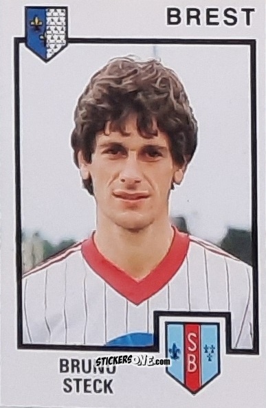 Cromo Bruno Steck - Football France 1984-1985 n. 50 - Panini