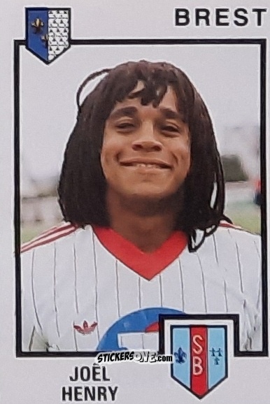 Figurina Joel Henry - Football France 1984-1985 n. 57 - Panini