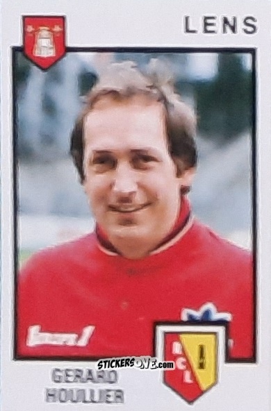 Cromo Gerard Houllier - Football France 1984-1985 n. 77 - Panini