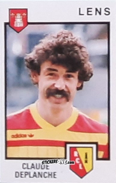 Cromo Claude Deplanche - Football France 1984-1985 n. 79 - Panini