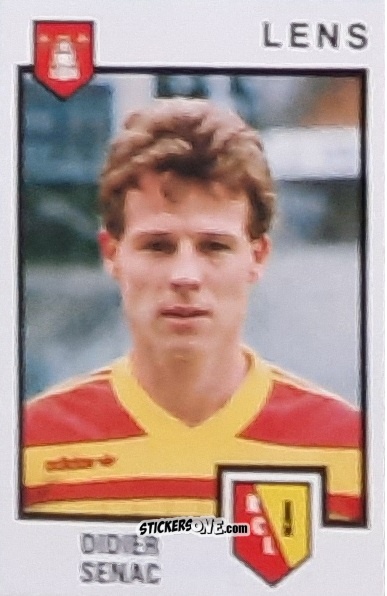 Cromo Didier Senac - Football France 1984-1985 n. 80 - Panini