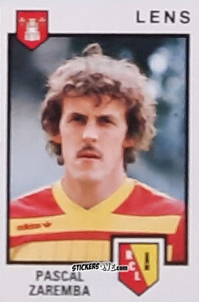 Cromo Pascal Zaremba - Football France 1984-1985 n. 84 - Panini