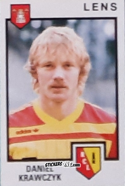 Figurina Daniel Krawczyk - Football France 1984-1985 n. 85 - Panini