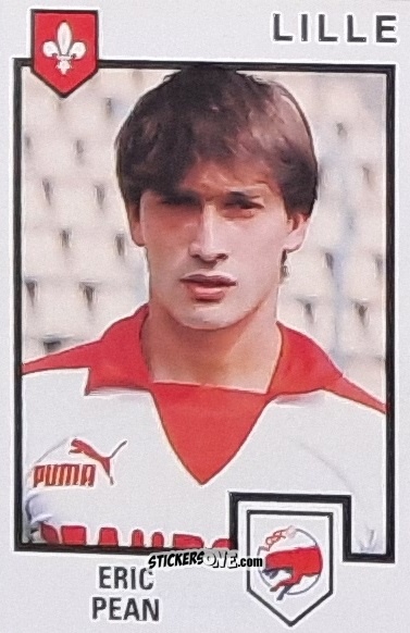 Figurina Eric Pean - Football France 1984-1985 n. 95 - Panini