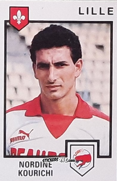 Sticker Nordine Kouichi - Football France 1984-1985 n. 96 - Panini
