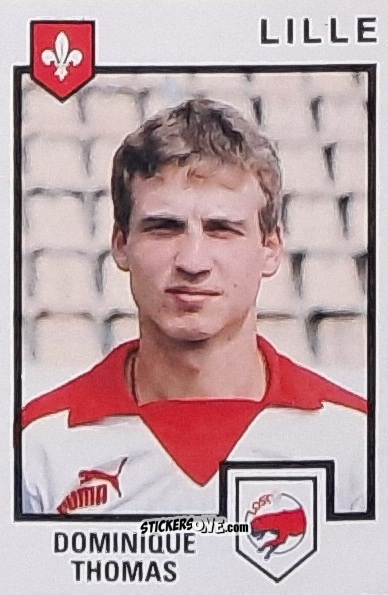 Figurina Dominique Thomas - Football France 1984-1985 n. 97 - Panini
