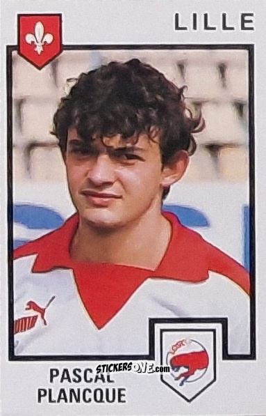 Figurina Pascal Plancque - Football France 1984-1985 n. 100 - Panini