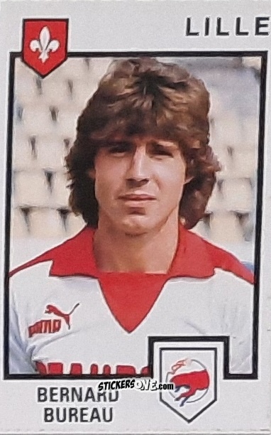 Figurina Nbernard Bureau - Football France 1984-1985 n. 103 - Panini
