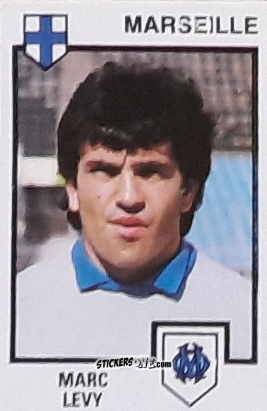 Cromo Marc Levy - Football France 1984-1985 n. 108 - Panini