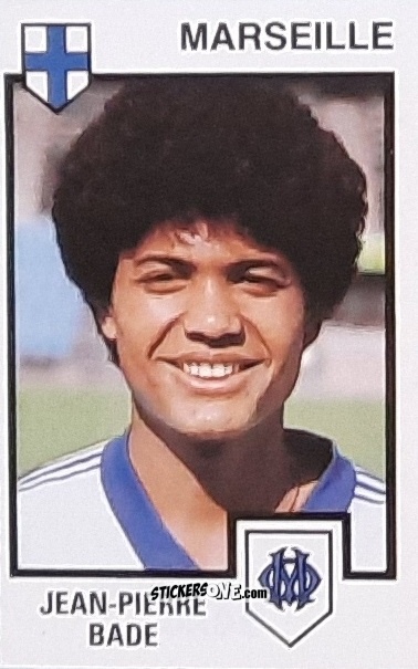 Cromo Jean-Pierre Bade - Football France 1984-1985 n. 109 - Panini